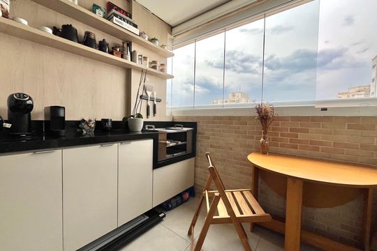 Varanda de apartamento à venda com 2 quartos, 55m² em Vila da Saúde, São Paulo