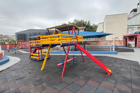 Área comum - Playground de apartamento para alugar com 2 quartos, 50m² em Jardim do Estádio, Santo André