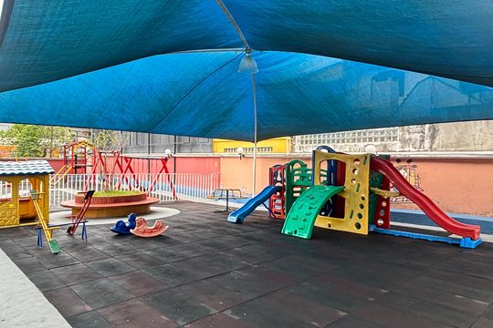 Área comum - Playground de apartamento para alugar com 2 quartos, 50m² em Jardim do Estádio, Santo André