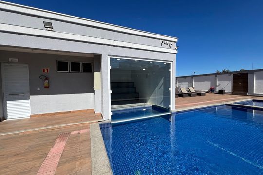 Área comum - Sauna de apartamento para alugar com 2 quartos, 45m² em Aeroporto, Juiz de Fora