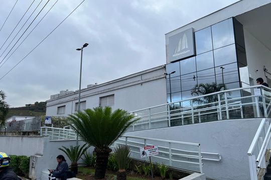 Fachada do Condomínio  de apartamento para alugar com 2 quartos, 45m² em Aeroporto, Juiz de Fora