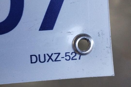 placa instalada DUXZ-527 de apartamento à venda com 2 quartos, 72m² em Cruzeiro, Belo Horizonte