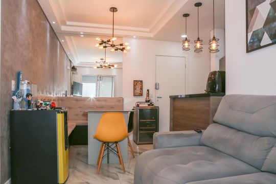 Sala de apartamento para alugar com 2 quartos, 51m² em Água Branca, São Paulo