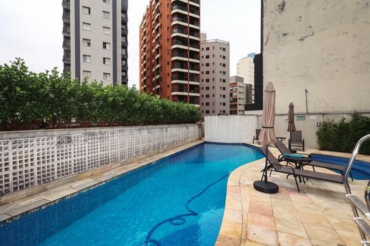 Piscina de apartamento para alugar com 2 quartos, 58m² em Vila Mariana, São Paulo