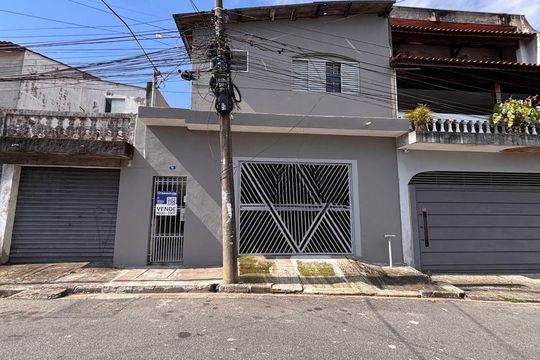 Fachada de casa à venda com 3 quartos, 105m² em Jardim Rosa de Franca, Guarulhos