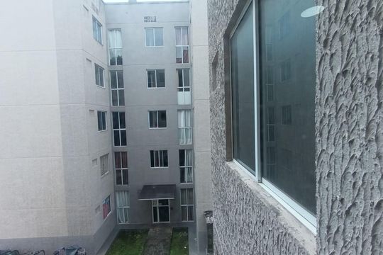 Sala-vista de apartamento para alugar com 2 quartos, 43m² em Santa Amélia, Belford Roxo