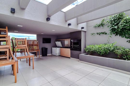 Área comum - Churrasqueira de apartamento para alugar com 2 quartos, 34m² em Água Branca, São Paulo