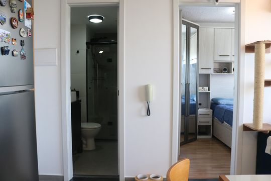 Sala de apartamento para alugar com 2 quartos, 34m² em Água Branca, São Paulo