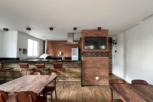 Área comum - Espaço Gourmet de apartamento para alugar com 2 quartos, 70m² em Bom Pastor, Juiz de Fora