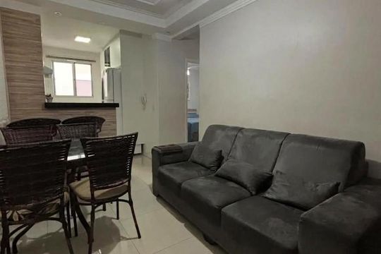 Sala de apartamento para alugar com 2 quartos, 50m² em Jardim Residencial Roseira, Limeira