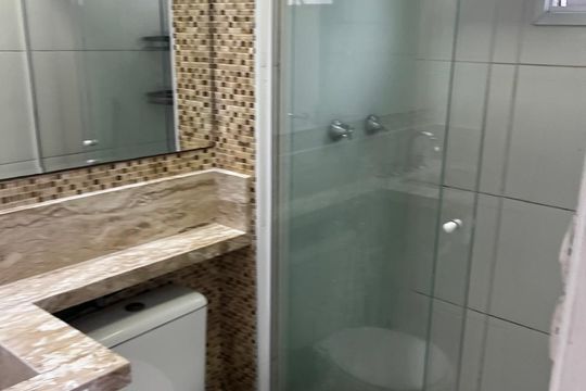 Banheiro de apartamento para alugar com 3 quartos, 60m² em Jardim Vila Formosa, São Paulo