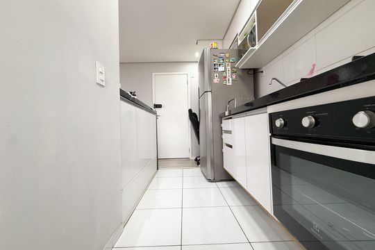 Cozinha e Área de Serviço de apartamento à venda com 2 quartos, 49m² em Vila Pirituba, São Paulo