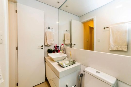 Suíte - Banheiro de apartamento à venda com 3 quartos, 84m² em Sion, Belo Horizonte