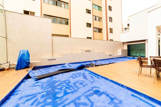 Área comum - Piscina de apartamento à venda com 3 quartos, 84m² em Sion, Belo Horizonte