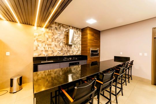 Área comum - Gourmet de apartamento à venda com 3 quartos, 84m² em Sion, Belo Horizonte