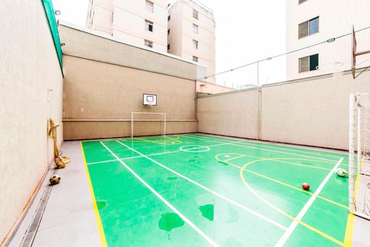 Área comum - Quadra de apartamento à venda com 3 quartos, 84m² em Sion, Belo Horizonte