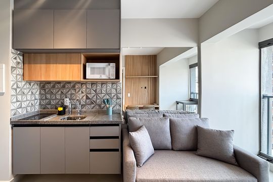 Apartamento para alugar com 1 quarto, 27m² em Pinheiros, São Paulo