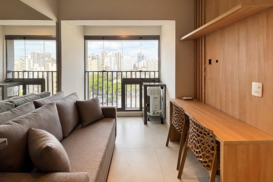 Apartamento para alugar com 1 quarto, 27m² em Pinheiros, São Paulo