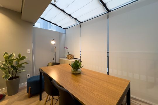 Varanda de kitnet/studio à venda com 1 quarto, 42m² em Vila Dom Pedro I, São Paulo