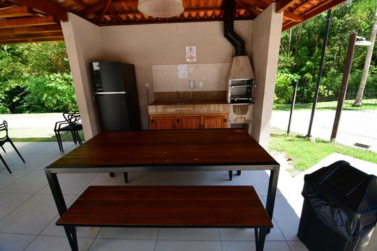 Área comum - Churrasqueira de apartamento para alugar com 2 quartos, 49m² em Jardim Ipaussurama, Campinas