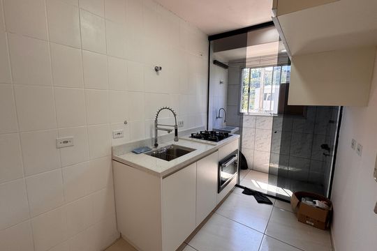 Cozinha de apartamento para alugar com 2 quartos, 50m² em Centro, Cotia