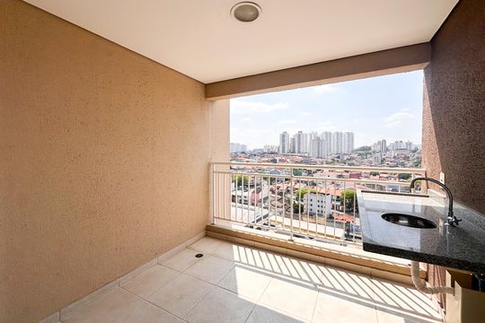 Sacada de apartamento para alugar com 2 quartos, 69m² em Centro, São Bernardo do Campo