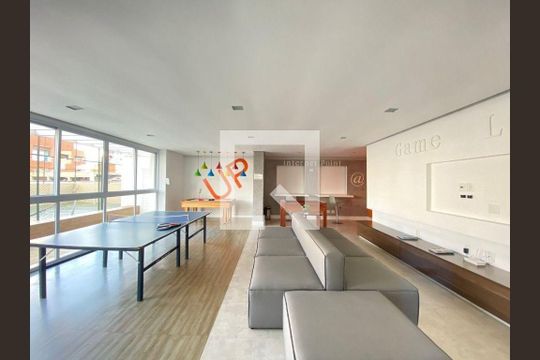 Área comum - Sala de Jogos de apartamento para alugar com 2 quartos, 69m² em Centro, São Bernardo do Campo