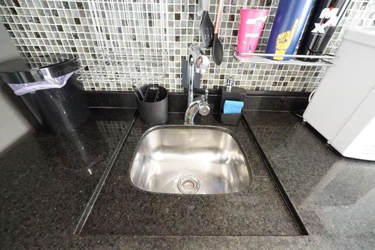 Cozinha de apartamento à venda com 1 quarto, 39m² em Vila Mariana, São Paulo