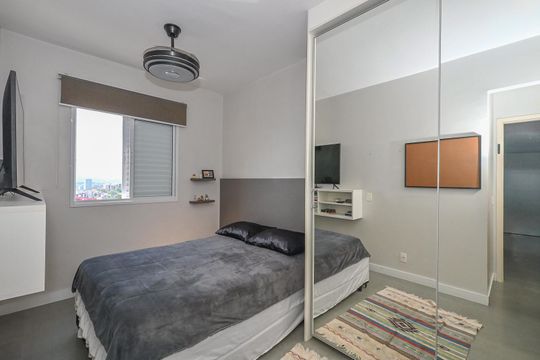 Suíte de apartamento para alugar com 1 quarto, 61m² em Fazenda Morumbi, São Paulo