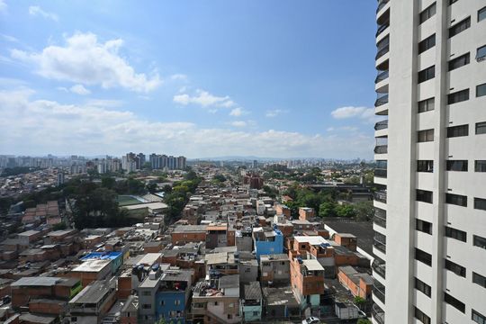 Vista da Suíte  de apartamento para alugar com 1 quarto, 61m² em Fazenda Morumbi, São Paulo
