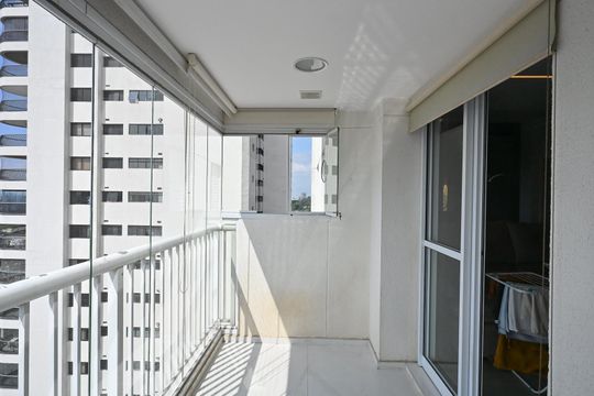 Varanda de apartamento para alugar com 1 quarto, 61m² em Fazenda Morumbi, São Paulo