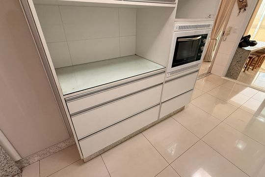 Cozinha de apartamento para alugar com 4 quartos, 140m² em Setor Bueno, Goiânia