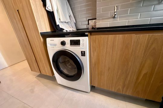 Área de Serviço de apartamento para alugar com 3 quartos, 103m² em Vila Cruzeiro, São Paulo