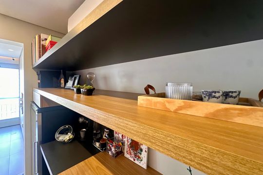 Sala de apartamento para alugar com 3 quartos, 103m² em Vila Cruzeiro, São Paulo