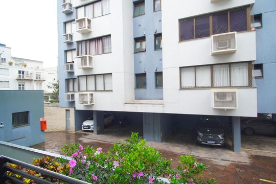 Sala - Vista de apartamento à venda com 2 quartos, 60m² em Boa Vista, Porto Alegre