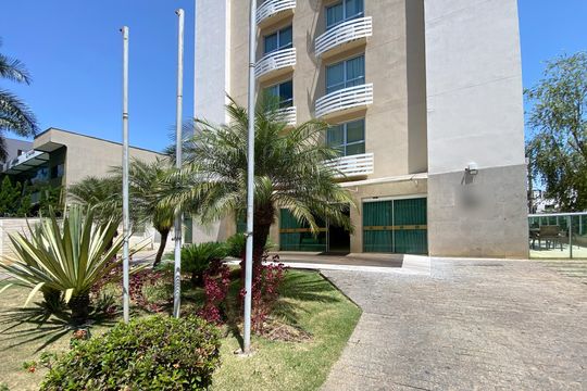 Fachada de kitnet/studio à venda com 1 quarto, 22m² em Indaiá, Belo Horizonte