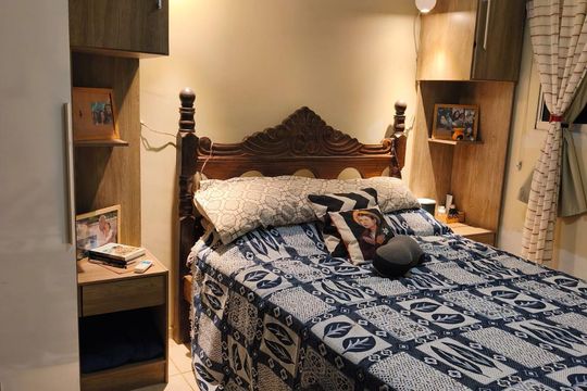 Quarto 1 de apartamento para alugar com 2 quartos, 43m² em Granja de Freitas, Belo Horizonte
