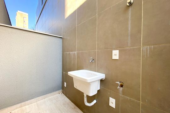 Área de Serviço de apartamento à venda com 2 quartos, 80m² em Lourdes, Belo Horizonte