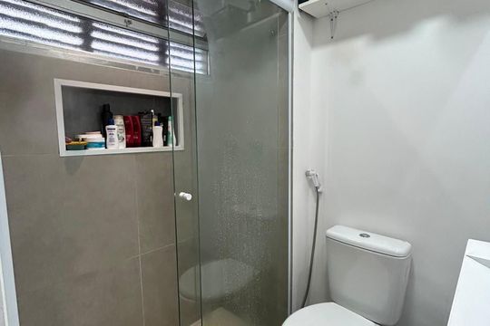 Banheiro 1 de apartamento à venda com 3 quartos, 164m² em Cambuci, São Paulo