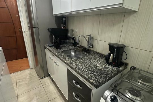 Cozinha de apartamento à venda com 3 quartos, 56m² em Vila Ema, São Paulo