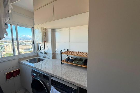 Área de Serviço de apartamento à venda com 3 quartos, 110m² em Jk, Contagem