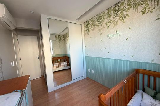 quarto 2 de apartamento à venda com 3 quartos, 110m² em Jk, Contagem