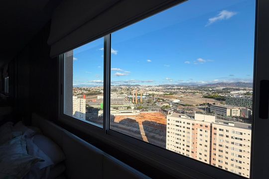 vista quarto de apartamento à venda com 3 quartos, 110m² em Jk, Contagem