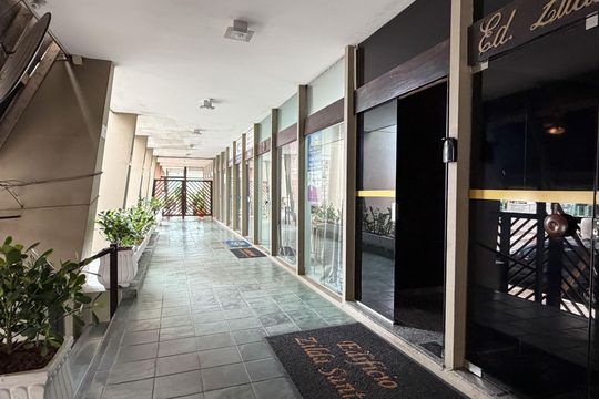 Área comum de apartamento para alugar com 2 quartos, 88m² em José Menino, Santos