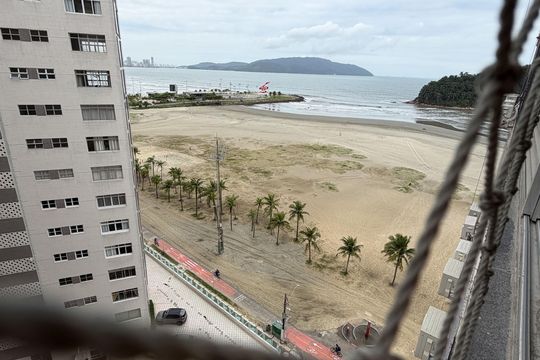 Vista do Quarto 1 de apartamento para alugar com 2 quartos, 88m² em José Menino, Santos