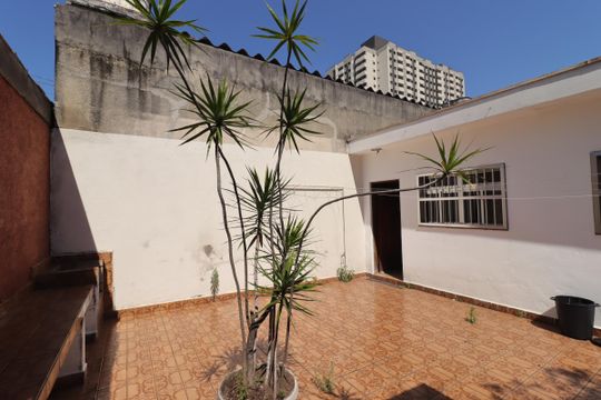 Área externa de casa para alugar com 2 quartos, 126m² em Vila Homero Thon, Santo André