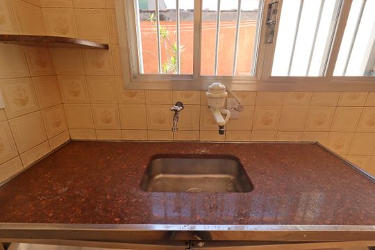 Cozinha - Pia de casa para alugar com 2 quartos, 126m² em Vila Homero Thon, Santo André