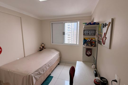 Suíte 2 de apartamento à venda com 3 quartos, 114m² em Setor Bueno, Goiânia