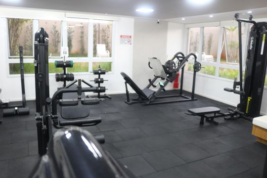 Área comum - Academia de apartamento à venda com 2 quartos, 63m² em Osvaldo Cruz, São Caetano do Sul