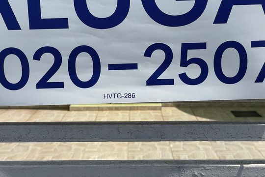 Placa HVTG 286 de casa para alugar com 2 quartos, 87m² em Burgo Paulista, São Paulo